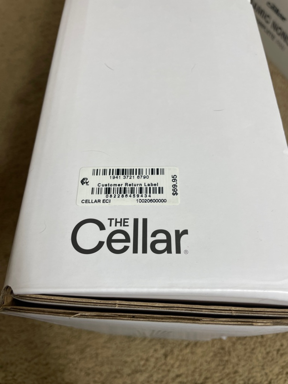 The Cellar Blue 3.5 Qt Enameled Cast Iron Round NWT - Picture 7 of 8